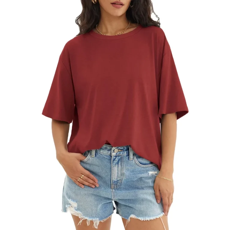 CHINEE-High-Quality-Womens-T-shirts-Short-Sleeve-Fashion-Breathable-Quick-Dry-O-neck-Cotton-Bamboo-Fiber-Canvas-Casual
