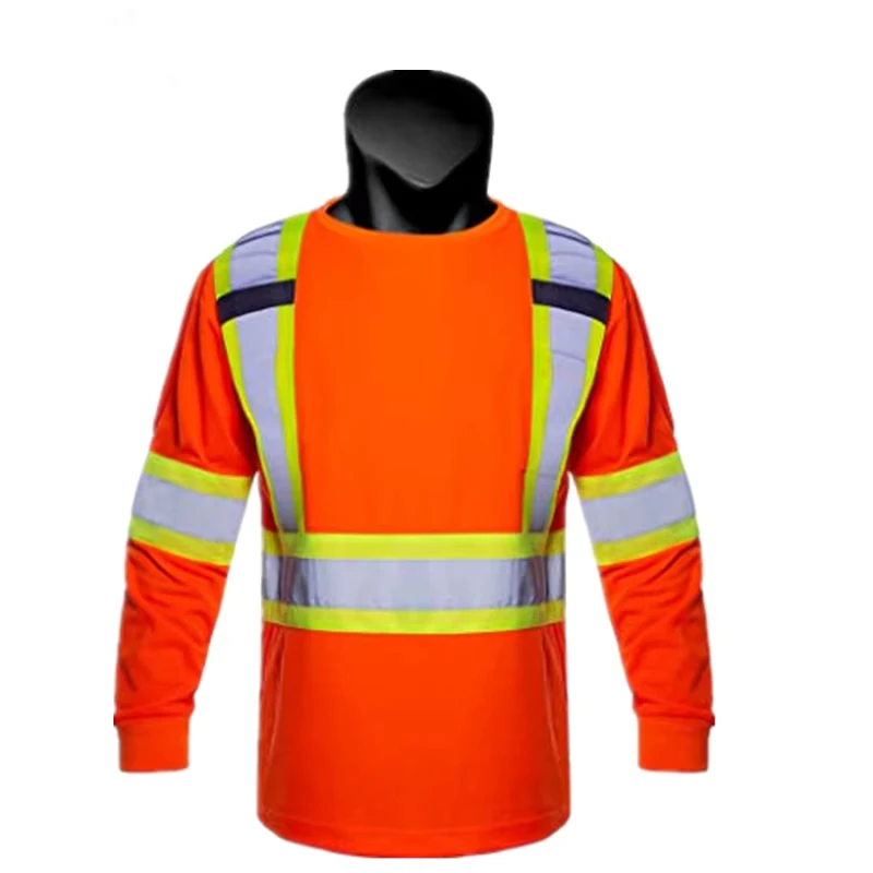 CHINEE-High-Visibility-Formal-Long-Sleeve-T-Shirt-with-Print-Design-100-Polyester-Breathable