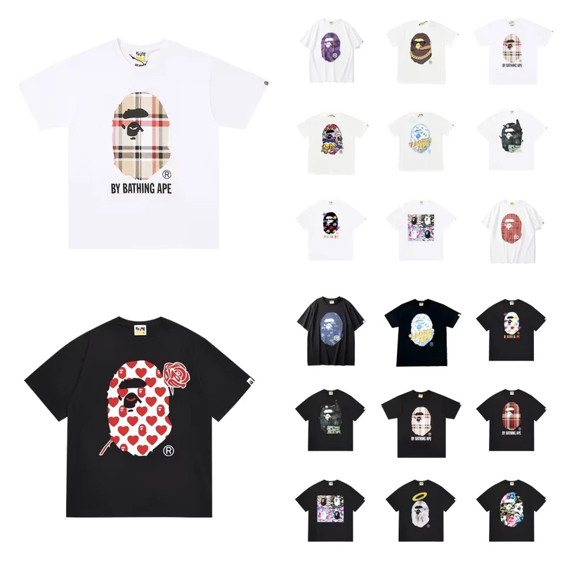 CHINEE-High-quality-New-Brand-Fashion-Designer-T-shirt-for-Men-Stylish-Loose-fit-Printed-Bapees-T-shirt-Casual-Sports-T-shirt