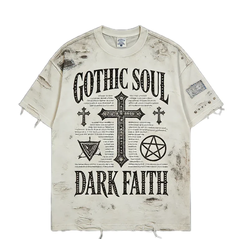 CHINEE-Hip-Hop-Style-Oversized-Heavyweight-100-Cotton-Solid-Knitted-Tshirt-Custom-Kornit-DTG-Big-Logo-Graphic-Tees