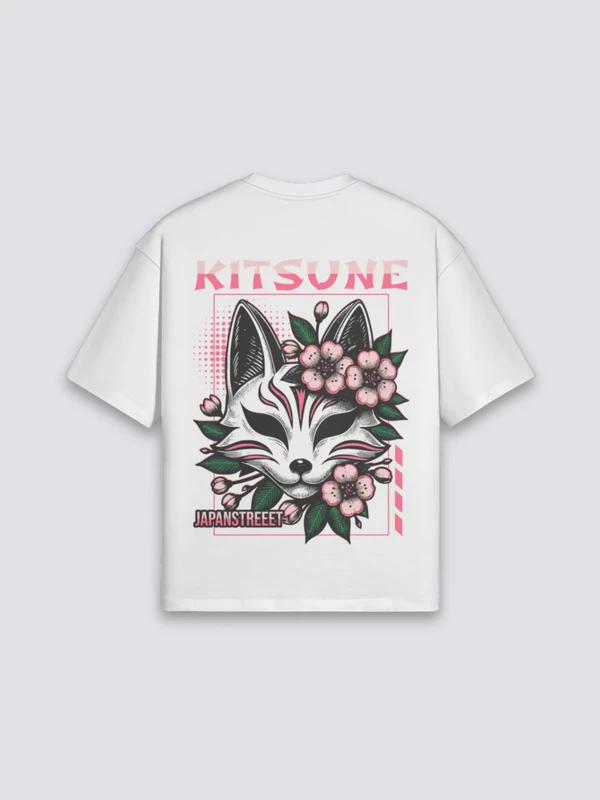 CHINEE-Japanese-Kitsune-T-Shirt-Breathable-Summer-Water-Wash-Pure-Cotton-Vintage-Retro-Fashion-Brand-Half-Sleeve-T-Shirts