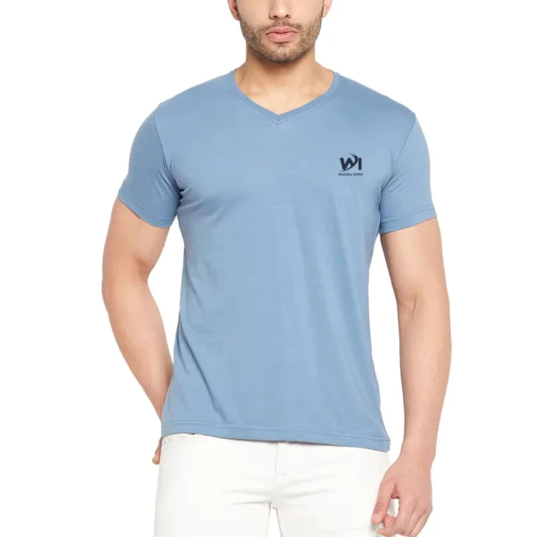 CHINEE-Just-In-V-Neck-T-Shirt-For-Men-Smooth-Fabric-Ideal-For-Casual-And-Office-Wear
