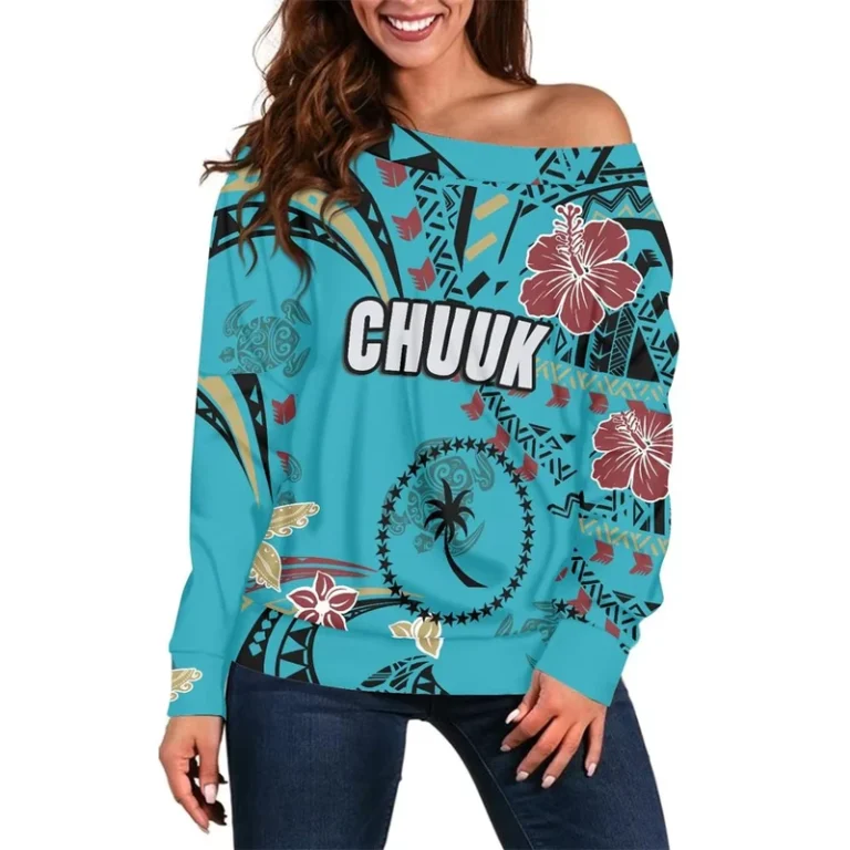 CHINEE-Kemeja-Shirts-for-Women-O-Neck-T-Shirt-Polynesian-Tribal-CHUUK-Print-Custom-Made-Long-Sleeve-T-Shirt-Plus-Size-Womens-Clothing