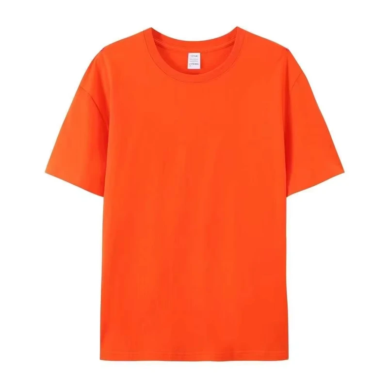 CHINEE-LK3069-Female-T-shirts-Short-Sleeve-Women-O-neck-Solid-Color-Fashion-Women-Clothing-Tee-Mock-Neck-Casual-Soft-T-Shirt