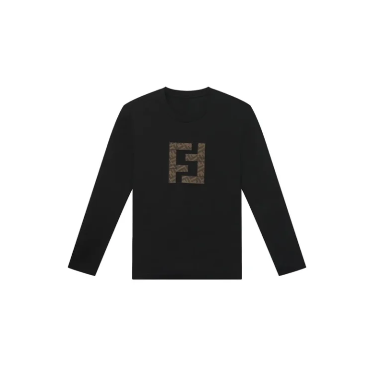 CHINEE-LONFENDE-Autumn-Slim-Fit-Daily-Vintage-T-shirt-Fashion-Printed-Classic-Logo-Round-Neck-Long-Sleeve-Top