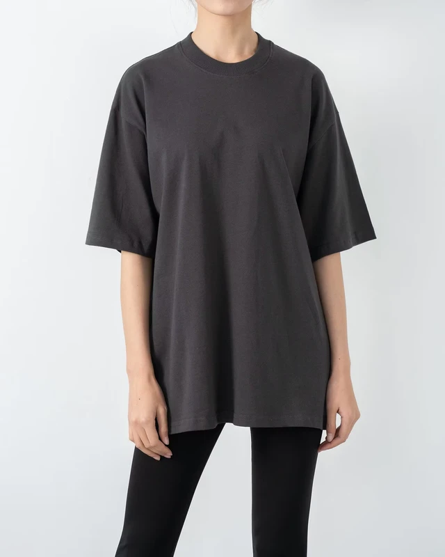 CHINEE-Lady-220g-Breathable-Summer-Water-Wash-Pure-Cotton-Vintage-Retro-Fashion-Brand-Wax-Dyed-Loose-Fitting-Half-Sleeve-T-Shirts