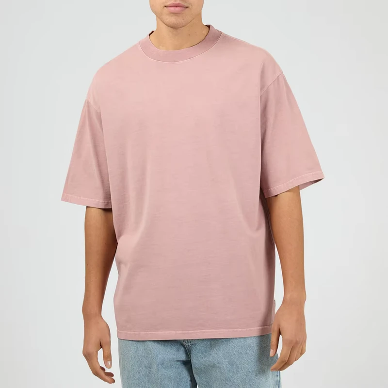 CHINEE-Latest-Design-Mens-Crew-Neck-T-Shirts-Fashion-Wear-Solid-Color-Adult-Casual-100-Cotton-Tops-Tees-OEM