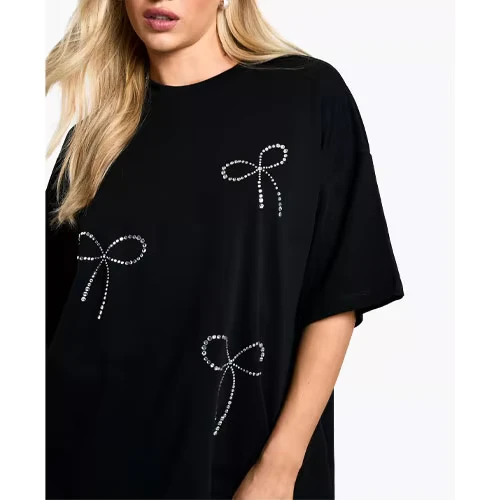 CHINEE-Latest-Design-Womens-Casual-Short-Sleeve-Streetwear-Appliques-Jersey-T-Shirt-Set-Plain-Dyed-Breathable-Eco-Friendly