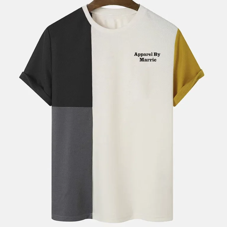 CHINEE-Lightweight-Men-T-Shirts-Casual-Short-Sleeve-Crew-Neck-Top-Breathable-Fabric-for-Summer-Wear