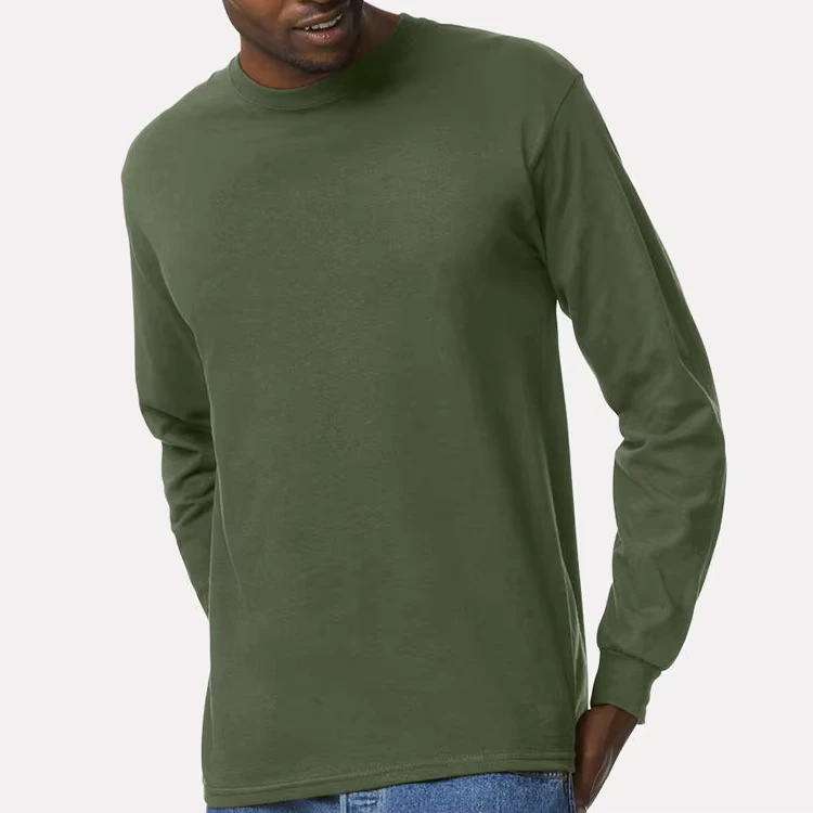 CHINEE-Long-Sleeve-T-Shirt-for-men-100-cotton-tee-shirts-organic-jersey-mens-tshirts-Sustainable-Crew-neck-tshirts-Oversized