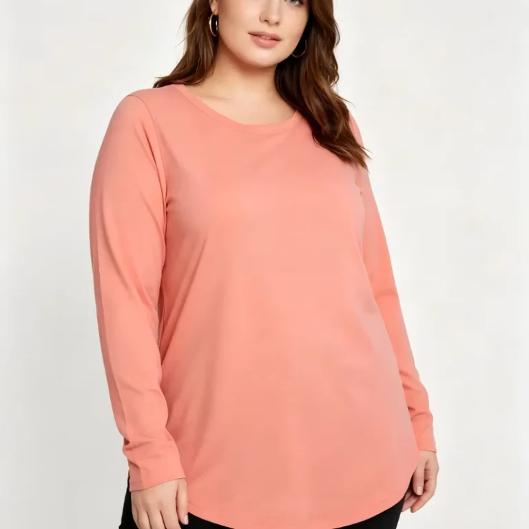 CHINEE-Long-Sleeve-T-Shirts-for-Women-Basic-Tops-Casual-Business-Blouses-Loose-Trendy-Fashion-Stretch-Tees-with-Custom-Logo-Printing
