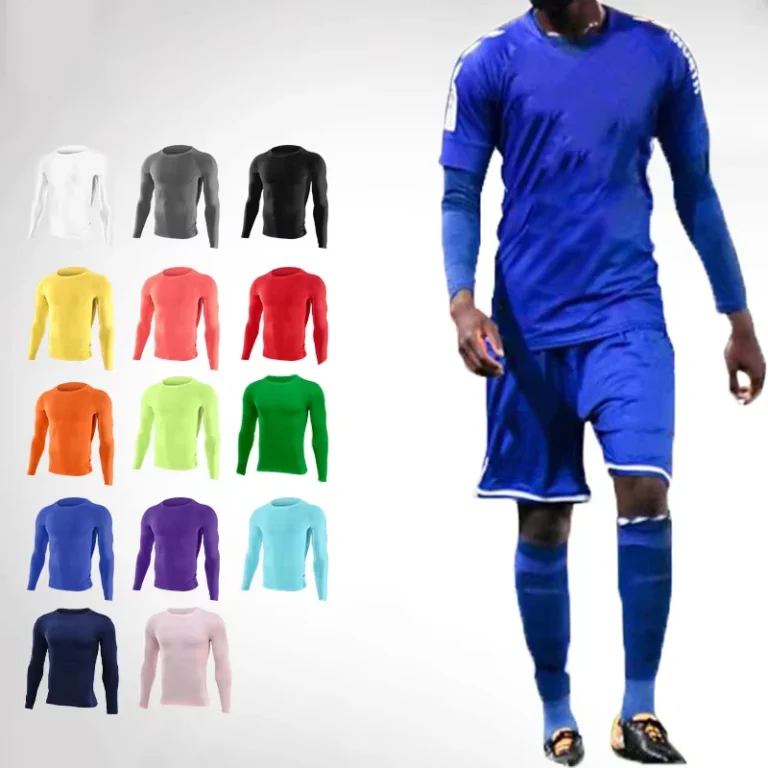 CHINEE-Long-Sleeves-Soccer-Jersey-Set-Blank-Football-Uniform-Custom-Running-Soccer-Fitness-Long-Sleeves-T-Shirt