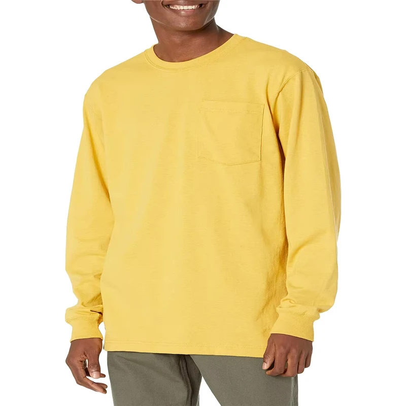 CHINEE-Loose-Fit-Long-Sleeve-Pocket-T-Shirt
