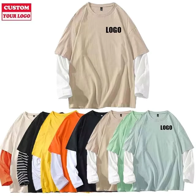 CHINEE-Low-MOQ-Custom-T-Shirt-Custom-Double-Layer-Long-Sleeve-T-Shirt-Long-Sleeved-T-Shirts-for-Women