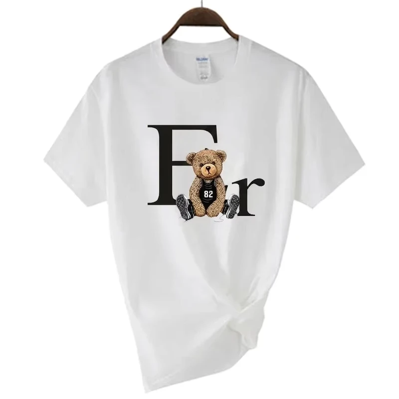 CHINEE-Luxury-Fashion-Graphic-T-Shirt-Custom-Digital-Printed-Summer-Cotton-Casual-Oversized-Female-Streetwear-Top