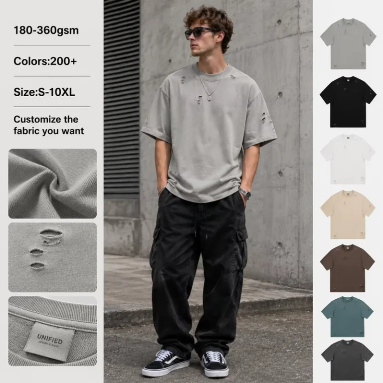 CHINEE-Manufacture-Oversized-Mens-T-Shirt-High-Quality-Streetwear-Vintage-Destroyed-T-Shirt-300-Gsm-Print-Logo-T-Shirt-For-OEM