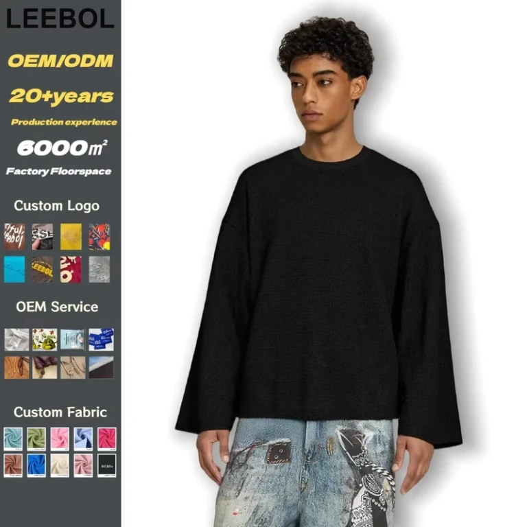 CHINEE-Men-Boxy-Fit-Long-Sleeve-T-Shirt-Oversized-Streetwear-Loose-Casual-Crew-Neck-Top-Custom-Logo-OEM-ODM-Manufacturer