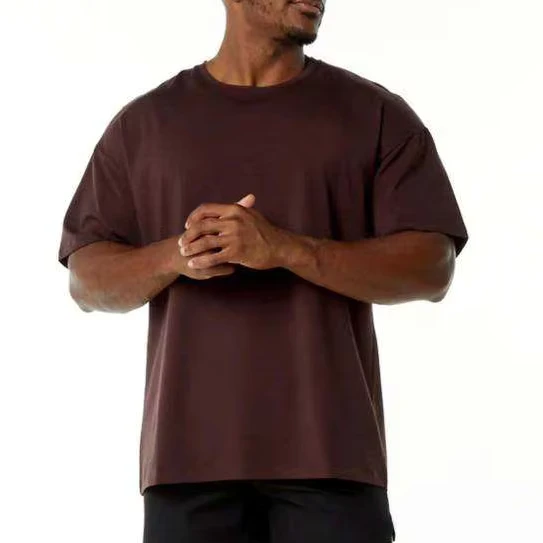 CHINEE-Men-Brown-Fashion-Colorful-Casual-All-Size-Men-Tee-Shirts-Custom-Your-Logo-100-Cotton-T-Shirts-Quick-Drying