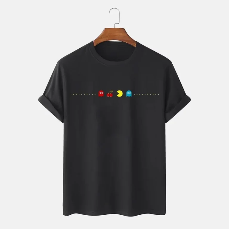 CHINEE-Men-Cotton-T-Shirt-Custom-Print-Short-Sleeve-O-Neck-Blank-Casual-Tee-Shirt