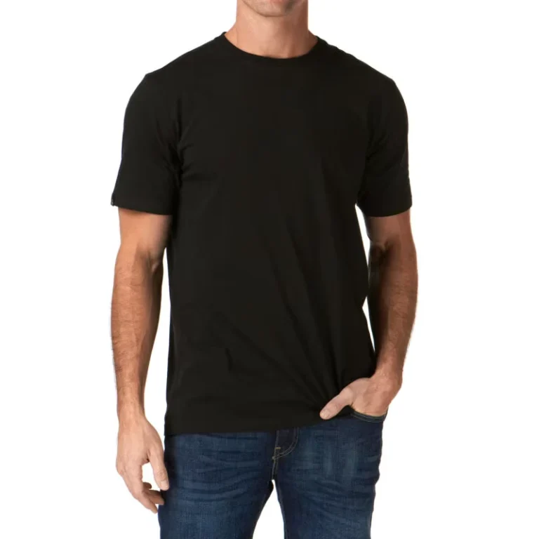 CHINEE-Men-Crew-Neck-Cotton-Blank-t-Shirt