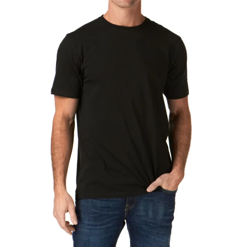 CHINEE-Men-Crew-Neck-Cotton-Blank-t-Shirt