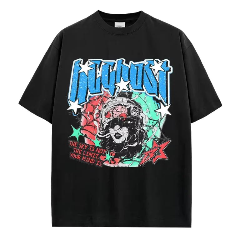 CHINEE-Men-Crew-Neck-T-Shirt-Heavy-Cotton-Vintage-Washed-Graphic-Crew-Neck-T-Shirt