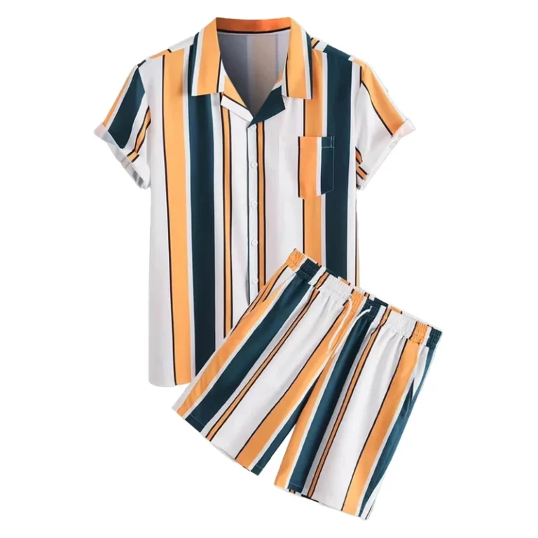 CHINEE-Men-Short-Sets-Summer-Casual-Fashion-Clothing-Contrast-Color-2-Piece-Set-Fitness-Track-Suits-T-Shirt-With-Shorts-Tracksuits