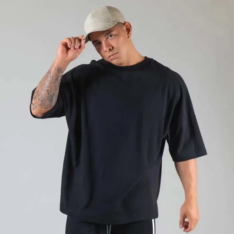 CHINEE-Men-Short-Sleeve-O-Neck-T-Shirt-Solid-Color-Simple-Loose-Casual-Cotton-Mens-T-Shirt