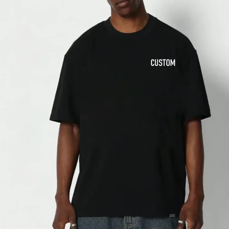 CHINEE-Mens-100-Cotton-Custom-T-Shirt-Crew-Neck-Oversized-DTG-Printing-Breathable-Eco-Friendly-Vintage-Rapid-Free-Prototyping-Low-MOQ
