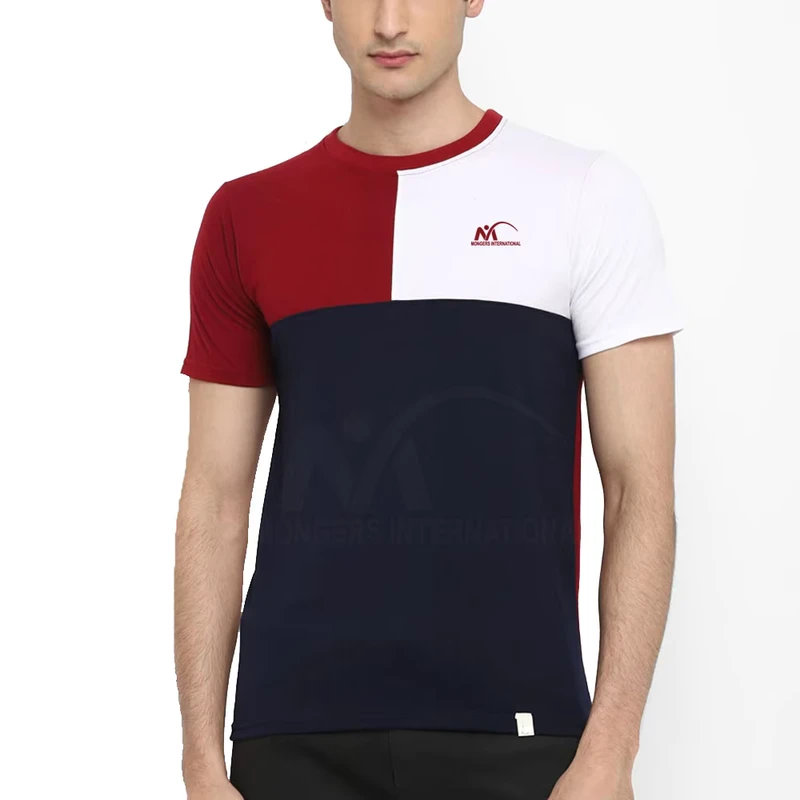 CHINEE-Mens-Casual-100-Cotton-T-Shirt-Breathable-Street-Style-with-Round-Neck-Customizable-Logo-Design