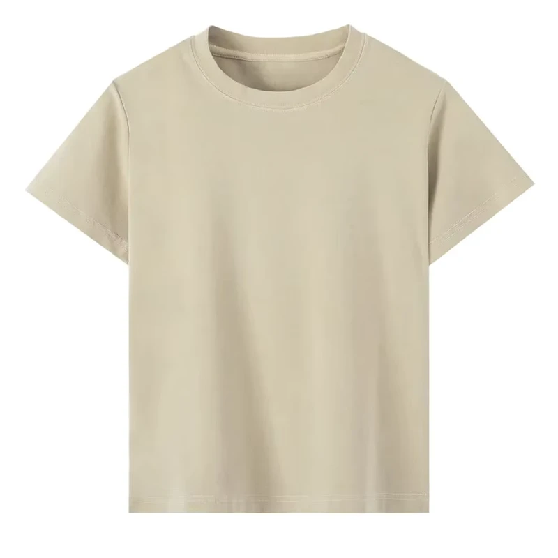 CHINEE-Mens-Cotton-Everyday-T-Shirt-Crew-Neck-Soft-Breathable-Casual-Streetwear-Fashion-Wear-Top
