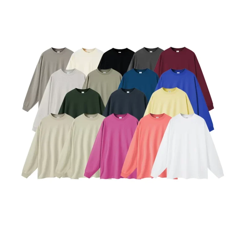 CHINEE-Mens-Cotton-T-shirt-High-Quality-Casual-Long-Sleeve-Blank-Round-Neck-Streetwear-Design-Pure-Color-Personalizedt-shirt