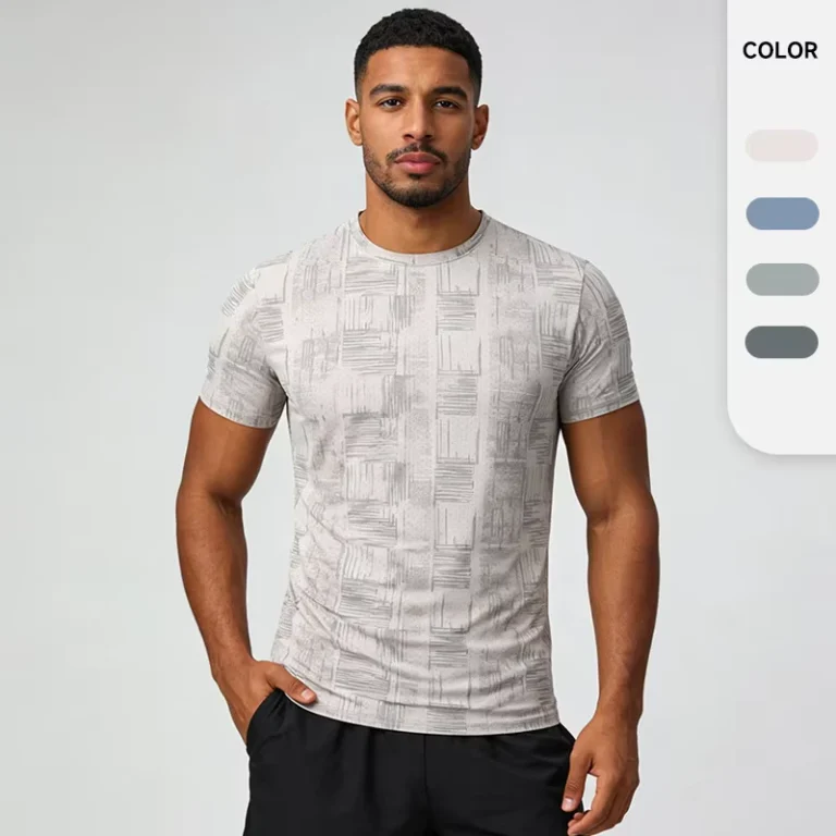 CHINEE-Mens-Crew-Neck-Short-Sleeve-Solid-T-Shirt-180-Grams-Loose-Fit-Eco-Friendly-Moisture-Wicking-Quick-Dry-Summer-Sports-Running