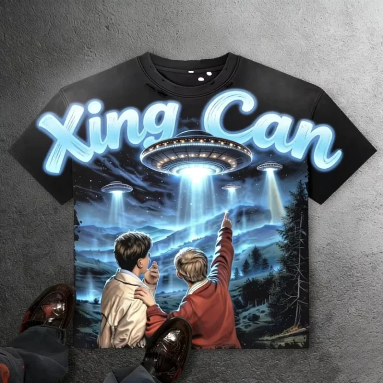 CHINEE-Mens-Custom-100-Cotton-Vintage-Crew-Neck-T-Shirt-Retro-Street-Style-Heavyweight-DTG-Direct-to-Garment-Printing-Solid-Color-1