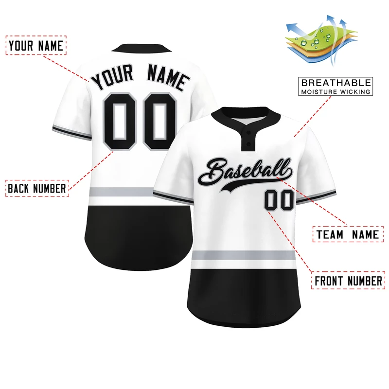 CHINEE-Mens-Double-Button-V-Neck-Baseball-Jersey-with-Hot-Print-Embroidery-Logo-Breathable-and-Plus-Size-Option-Blank-Team-T-Shirt