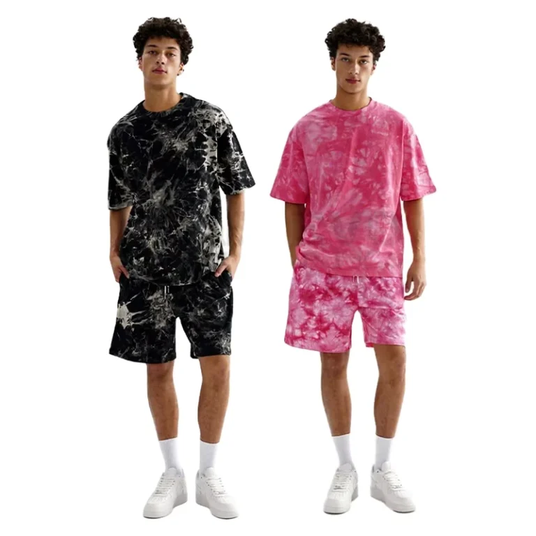 CHINEE-Mens-Fashion-T-Short-Set-for-Summer-Multiple-Colors-Lightweight-100-Cotton-Breathable-Quick-drying-High-Quality