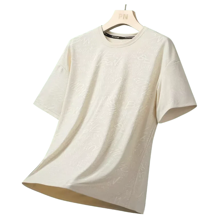 CHINEE-Mens-Fashionable-Summer-T-shirt-Comfortable-breathable-Casual-Fashionable-Slim-Fit-Short-Sleeved-Solid-Color-Mens-T-shirt