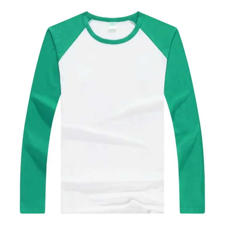 CHINEE-Mens-Long-Sleeved-Gym-T-Shirt-Solid-Color-Plain-Blank-T-Shirt