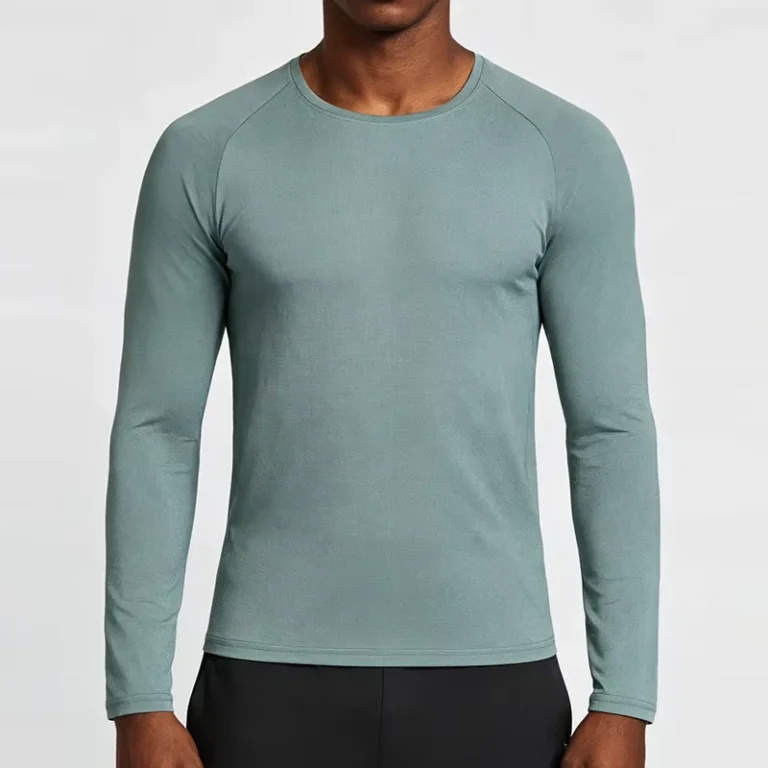 CHINEE-Mens-Solid-Sporty-Quick-Drying-Long-Sleeve-T-Shirt-for-Spring-Summer-Training-Sportswear