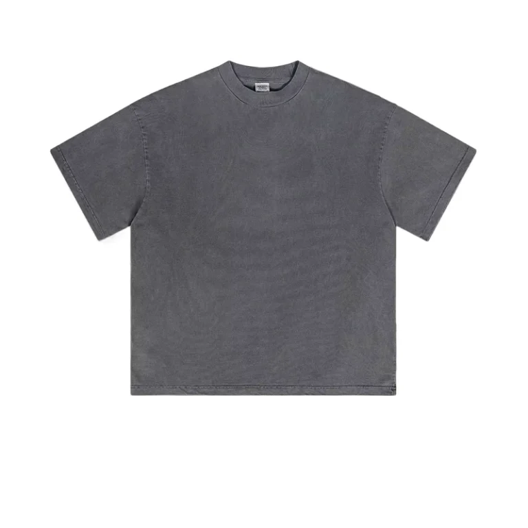 CHINEE-Mens-Summer-Cotton-Loose-Fashion-T-shirt-Mens-American-Fashion-Brand-Heavy-Wear-Old-Hair-Short-Sleeve-Summer-Men
