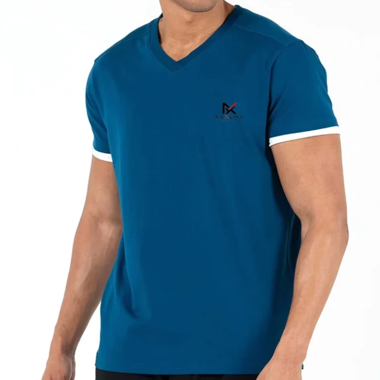 CHINEE-Mens-V-Neck-T-Shirts-Premium-Cotton-Casual-Short-Sleeve-Everyday-Wear-Cotton-V-Neck-T-Shirts-For-Men