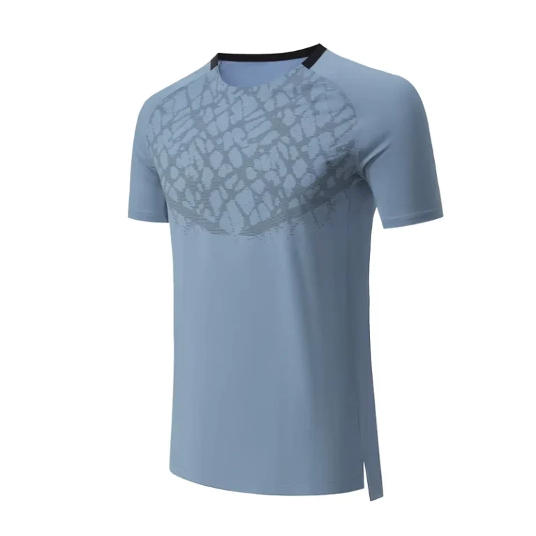CHINEE-Mens-V-neck-Quick-Dry-Breathable-Short-Sleeve-Sports-T-Shirt-Knitted-Fabric-Blank-Design-for-Running