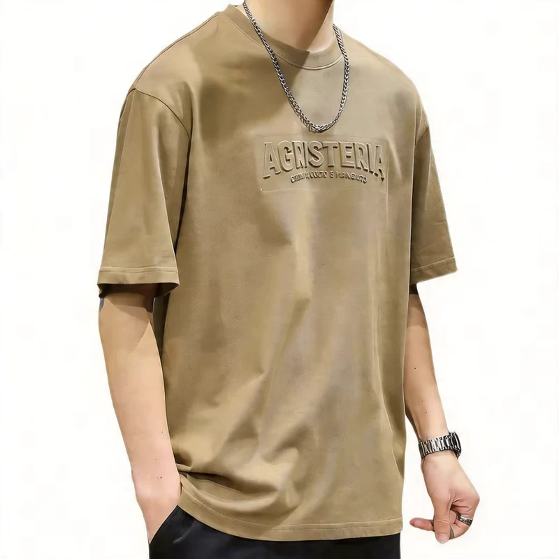 CHINEE-Multiple-Colors-350GSM-100-Cotton-Digital-Print-Breathable-Quick-Dry-Regular-Fit-Mens-Streetwear-Casual-Short-Sleeve-T-shirt