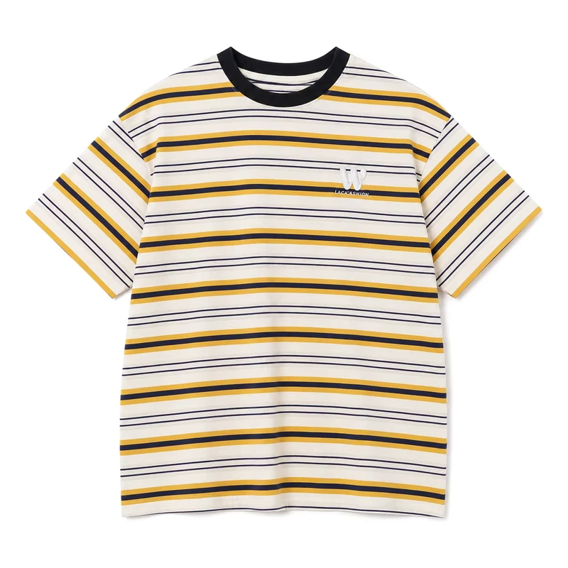 CHINEE-Nautical-Style-Boys-Striped-T-shirt-Cotton-Blend-Breathable-Kids-Fashion-Tee-Teenager-Tops-150-170cm-Summer-Clothing