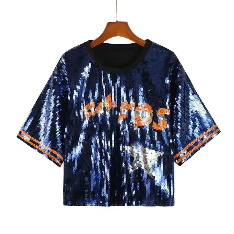 CHINEE-New-Design-Blue-Latest-Style-Shinny-Shimmery-T-Shirt-Street-Wear-Custom-Printed-Logo-Price-Unisex-Shirts