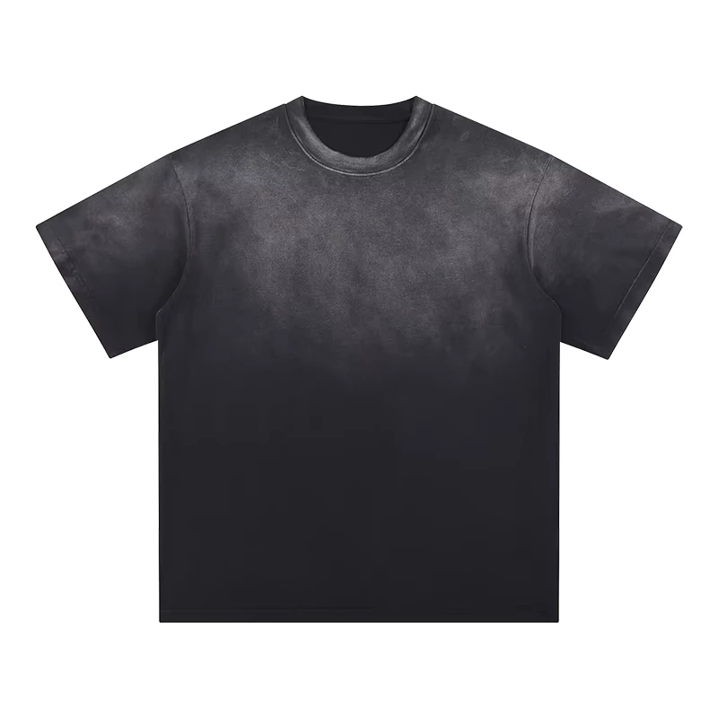 CHINEE-New-Fashion-Heavyweight-100-Cotton-Loose-Vintage-T-shirt-Custom-Printing-Logo-Mens-Retro-250gsm-Distress-Oversized-Tshirt