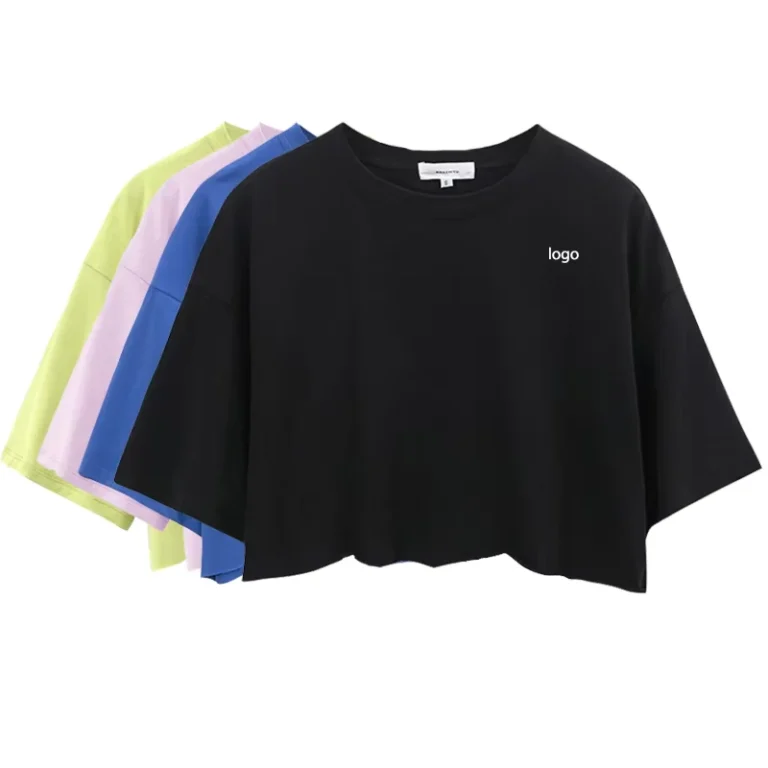 CHINEE-New-Fashion-t-Shirt-Womens-Crop-Top-Custom-Yours-Design-High-Quality-Crop-Top