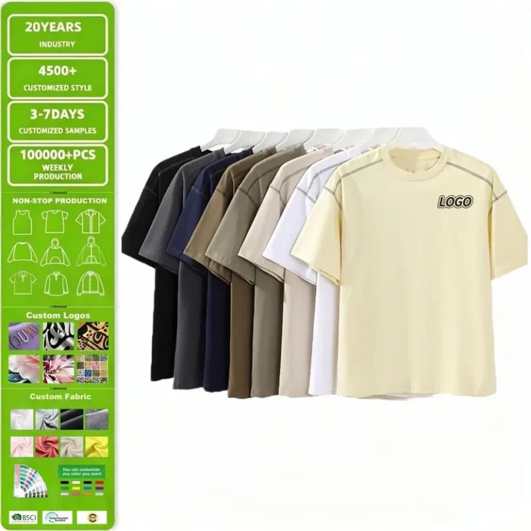 CHINEE-New-Style-Contrast-Color-Crew-Neck-Short-Sleeve-Men-Tee-Custom-Printed-Logo-Mens-100-Cotton-Solid-Color-Vintage-T-Shirt
