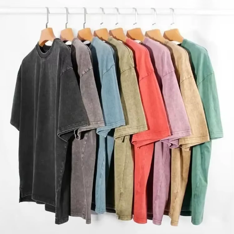 CHINEE-OEM-100-Cotton-Heavyweight-Mens-Oversized-Tshirt-Dtg-Print-Tee-Logo-T-shirt-Stone-Acid-Washed-Vintage-Custom-T-Shirt