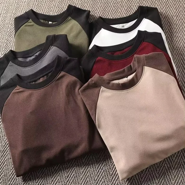 CHINEE-OEM-Bangladesh-China-Factory-Mens-Thermal-Long-Sleeve-T-Shirt-Trendy-Winter-Base-Layer-Color-Block-Plus-Size-T-Shirt